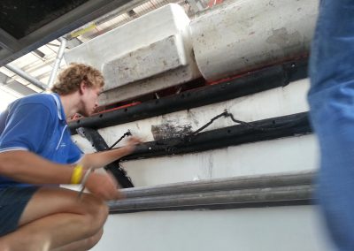 boat fibreglass repair Arnolds Work
