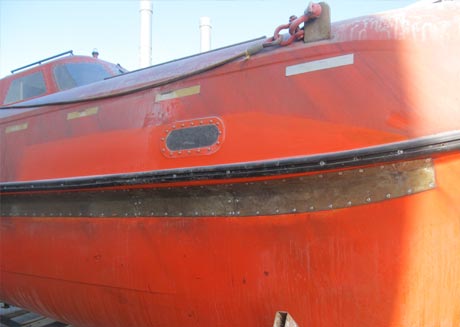 Lifeboat Inspection and Repair Services Life boat