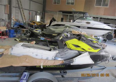 boat fibreglass repair speed boats