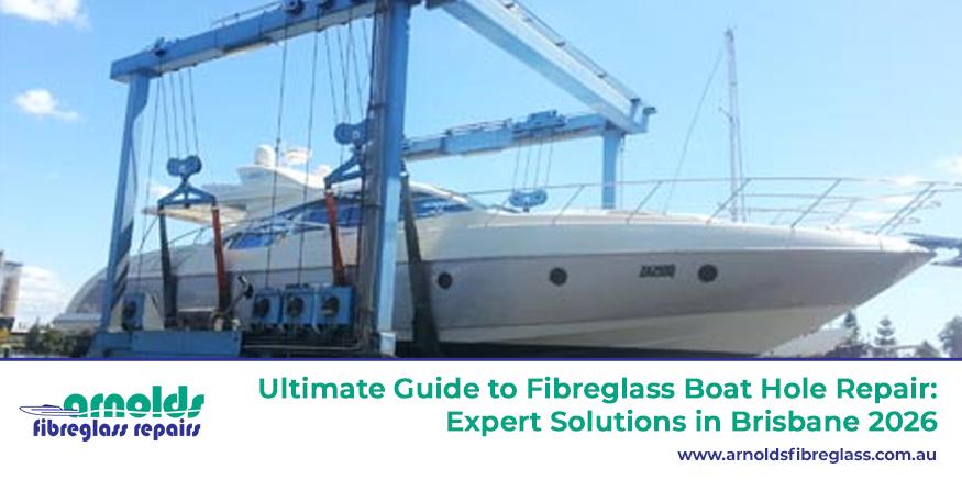 Fibreglass boat gelcoat repairs in Brisbane with professional marine repair techniques